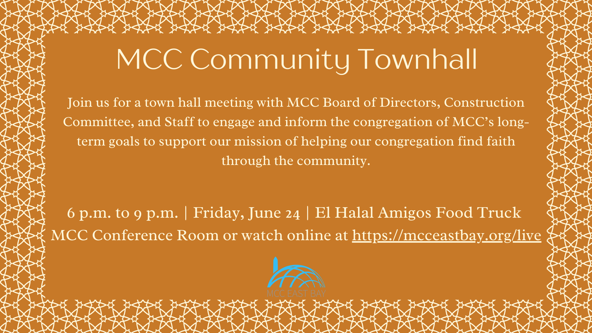 MCC Community Townhall