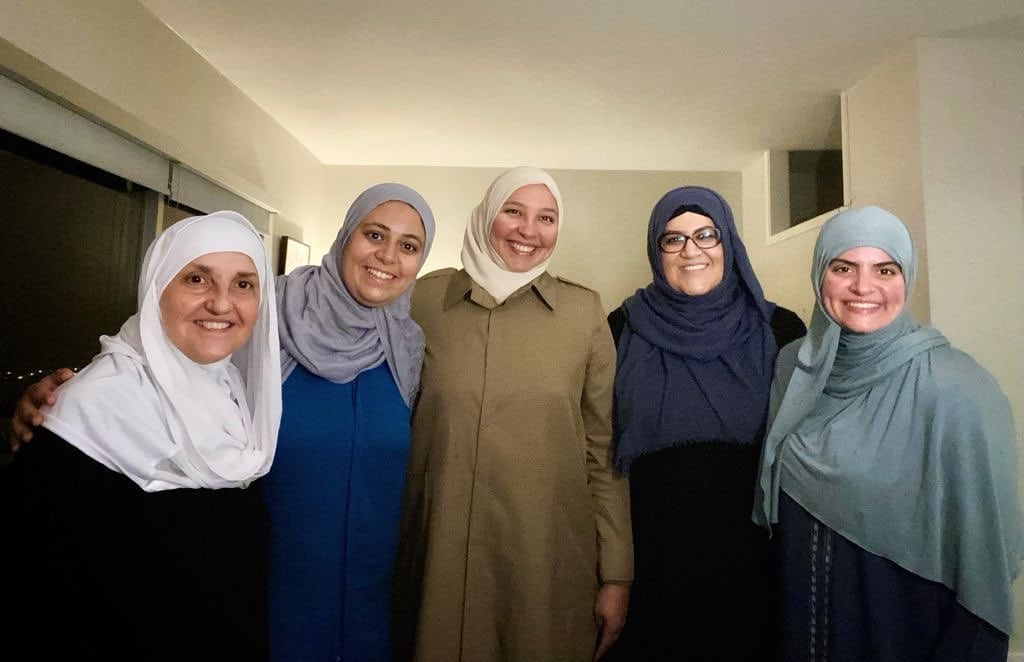 Dr. Haifaa Younis, Dr. Rania Awaad, Dr. Amina Darwish, Ustadha Maryam Amir and Ustadha Hosai Mojaddidi
