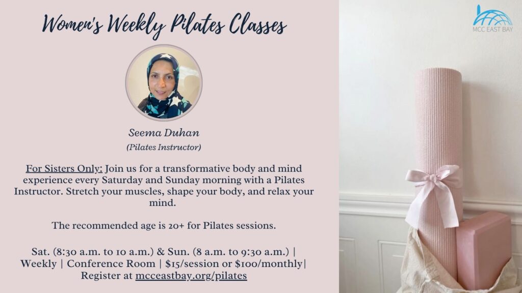 Women’s Weekly Pilates Sessions | Seema Duhan