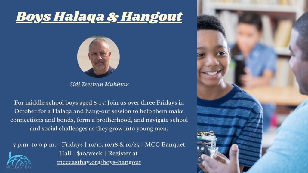 Middle School Boys Halaqa & Hangout | Sidi Zeeshan Mukhtar & Sr. Fouzia Alam