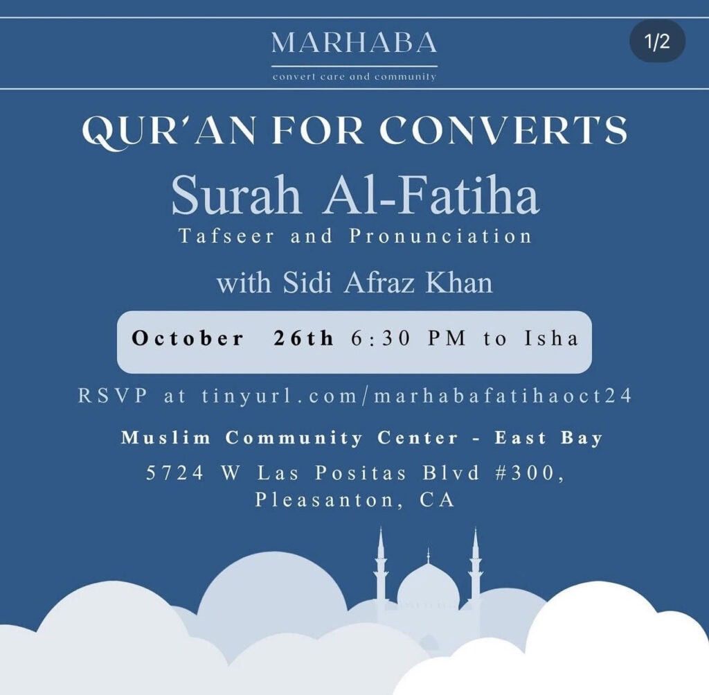 Monthly Qur’an for Converts | Sidi Afraz Khan