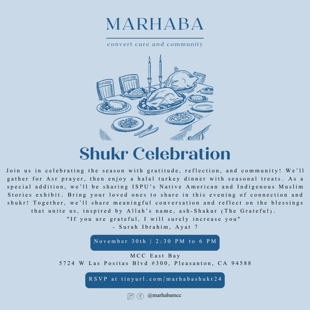 Shukr Celebration for Converts