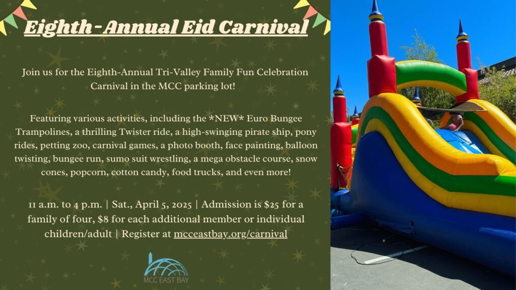 Tri-Valley Eid Ul-Fitr ’25 Family Fun Carnival