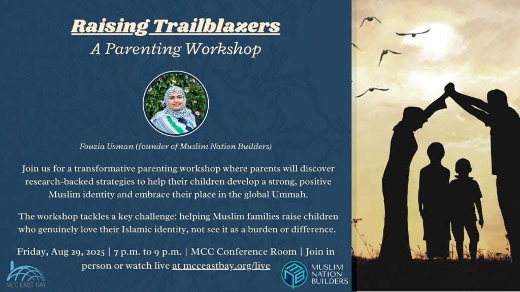 The “Raising Trailblazers” Parenting Workshop | Fouzia Usman
