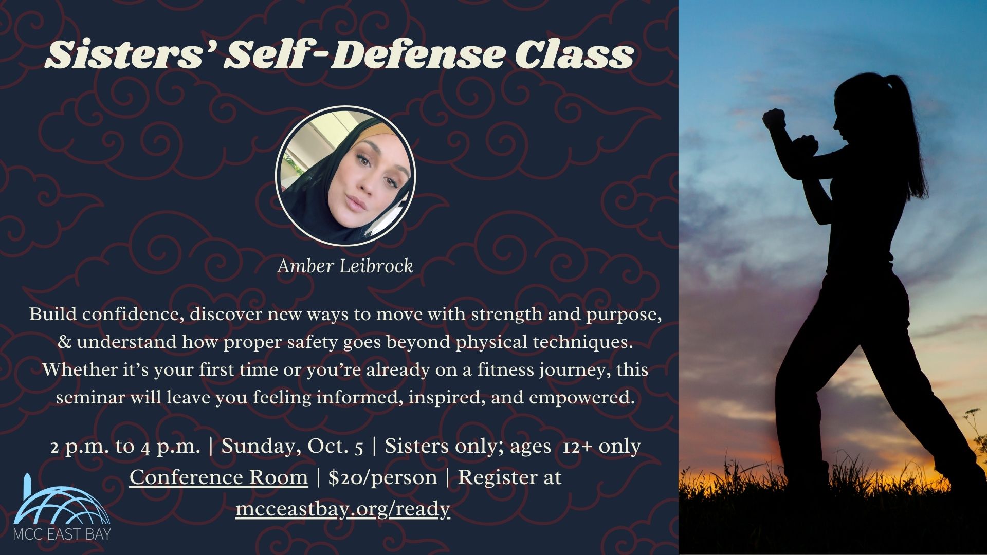 Sisters’ Self-Defense/Boxing/Fitness/Awareness Seminar | Amber Leibrock