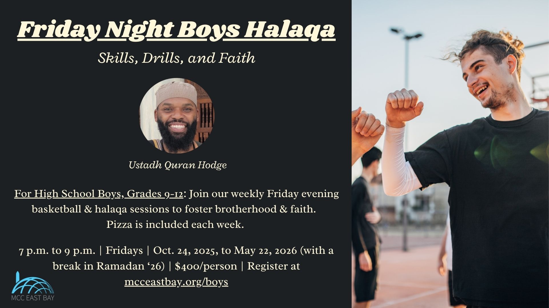 Friday Night Boys Halaqa
