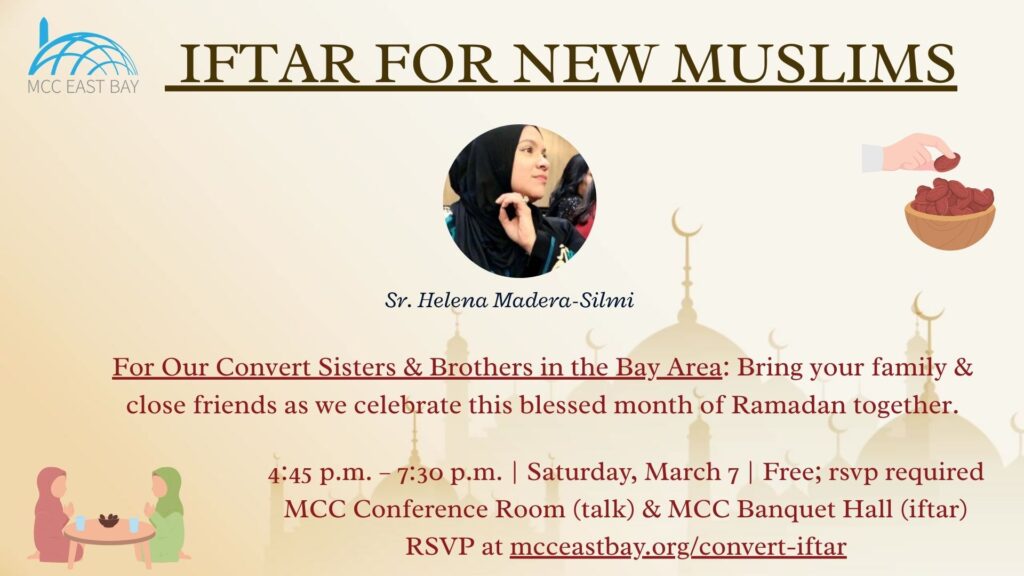 Iftar for New Muslims | MCC Convert Care Team