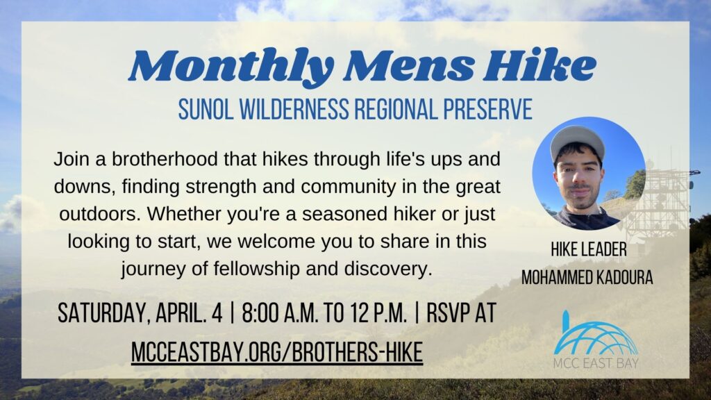 Monthly Men’s Hike (Brother in the Outdoors)