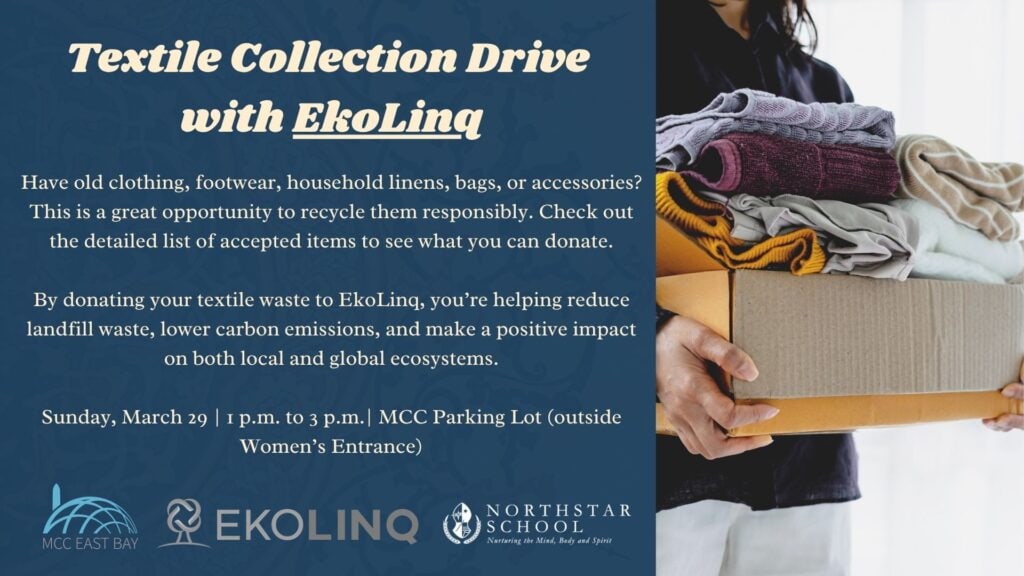 Textile Collection Drive | EkoLinq