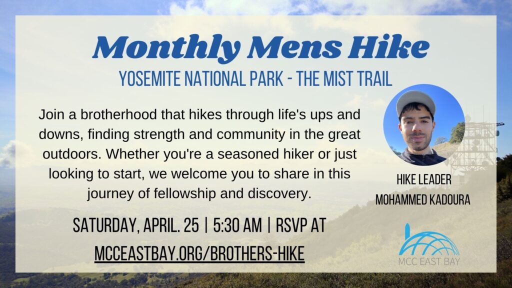 Monthly Men’s Hike: Brother in the Outdoors (Yosemite National Park)