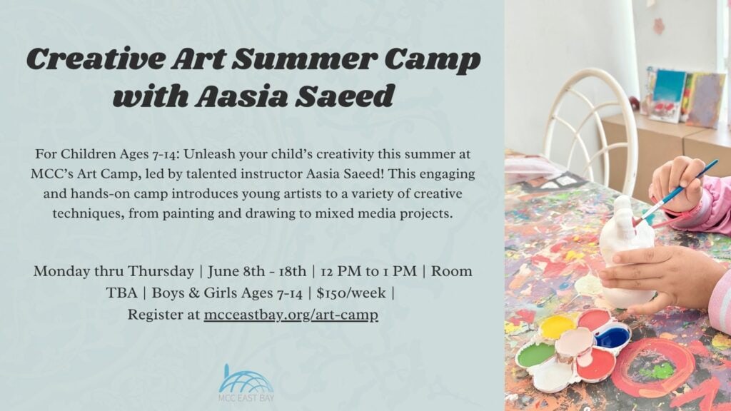 Creative Art Summer Camp with Aasia Saeed
