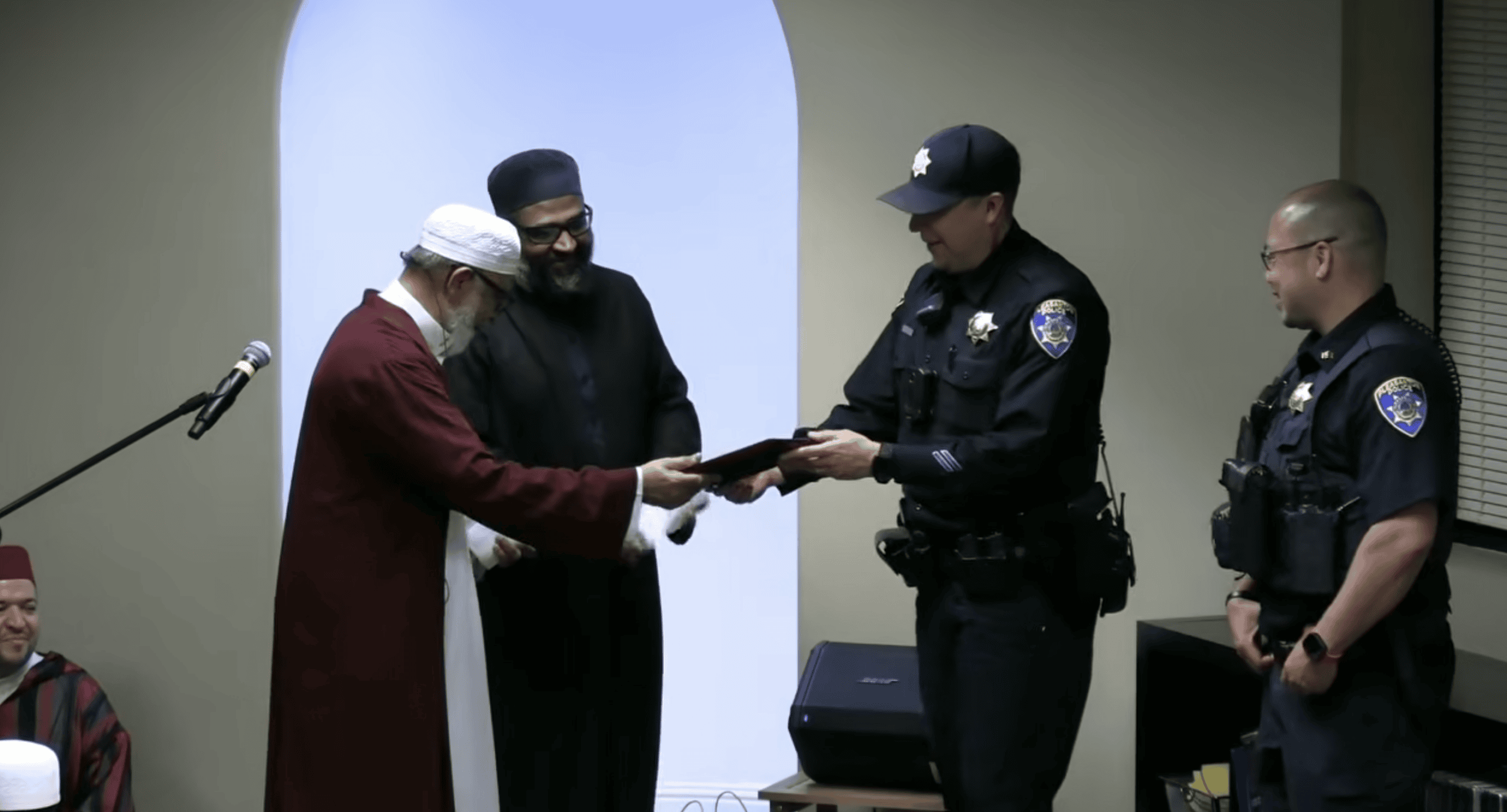 Thank You Pleasanton Police For Being a Proud Community Partner! - mosque masjid islamic center - 3