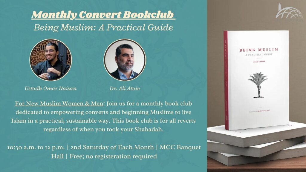 Being Muslim: Monthly Convert Bookclub | Ustadh Omar Naisan
