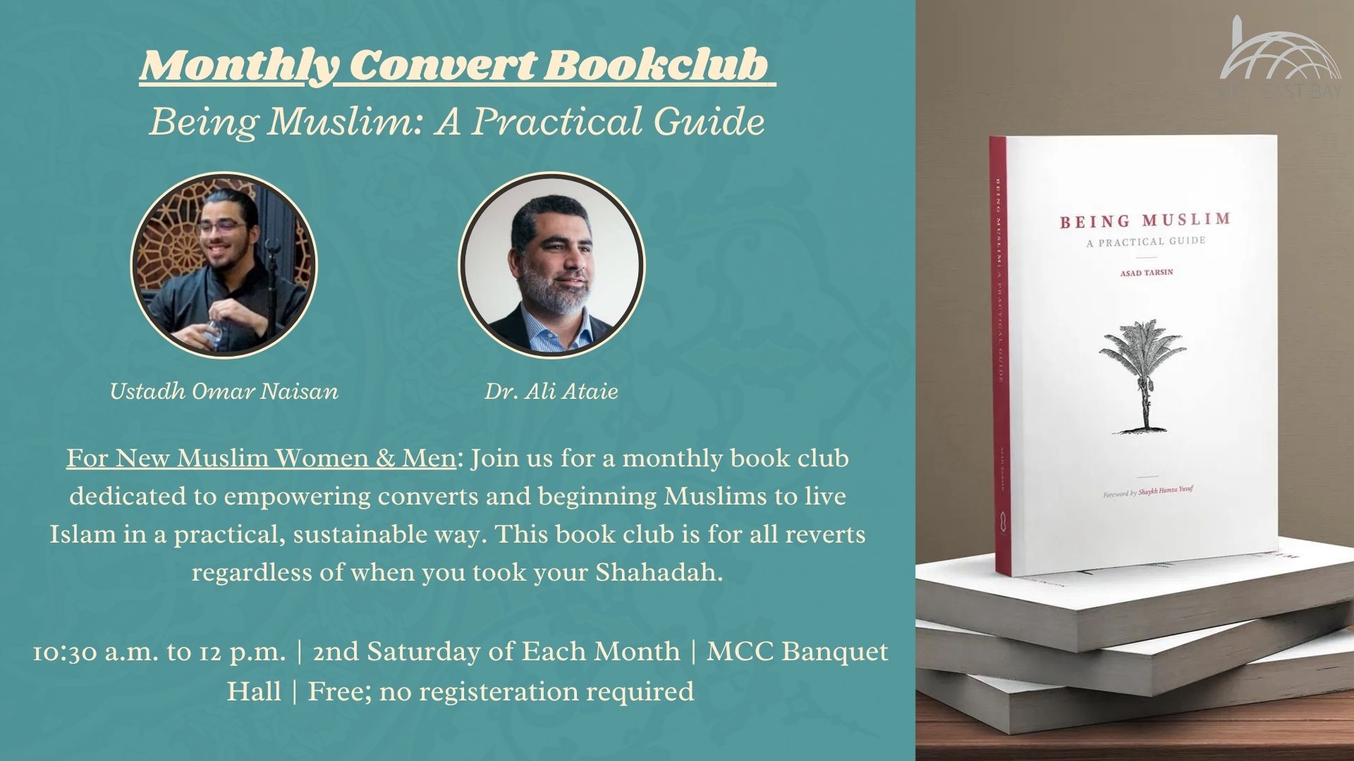 Being Muslim: Monthly Convert Bookclub | Ustadh Omar Naisan