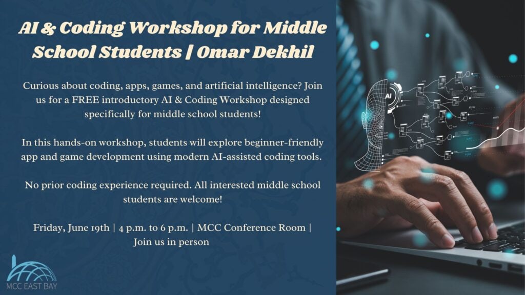 AI & Coding Workshop for Middle School Students | Omar Dekhil