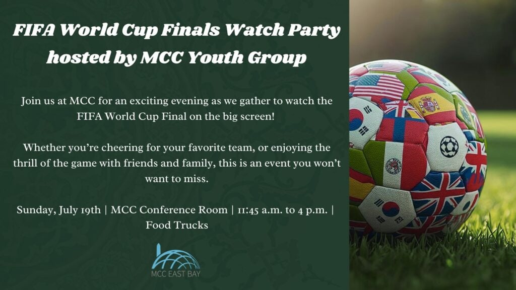 FIFA World Cup Finals Watch Party | MCC Youth Group