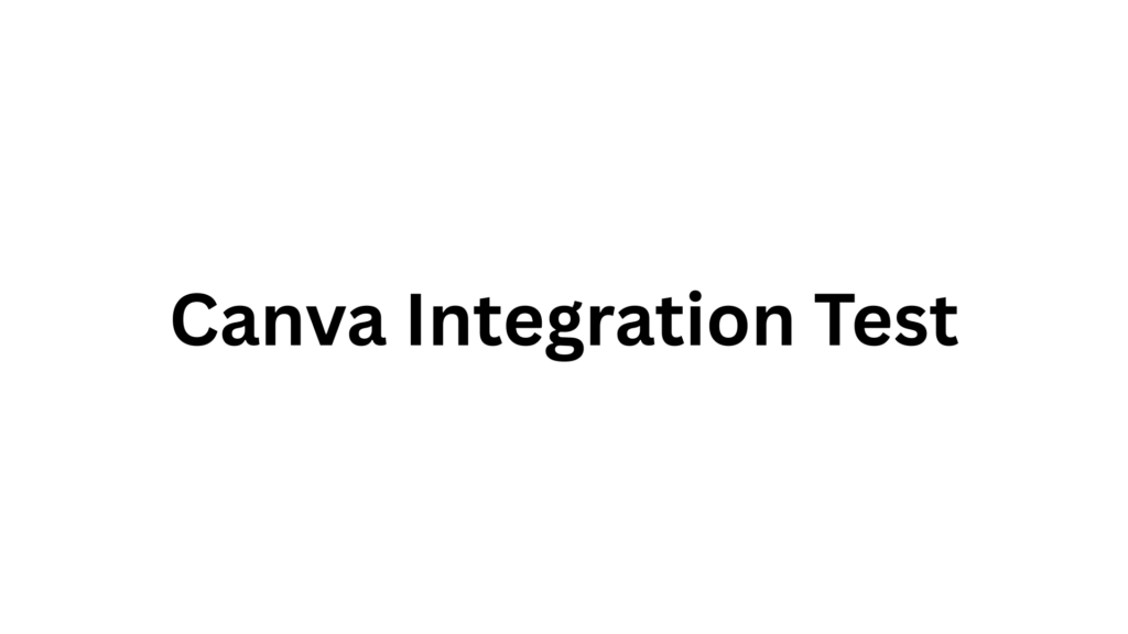 canva test
