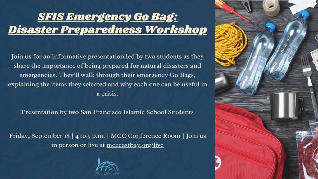 San Francisco Islamic School Tables @ MCC Jumu'ahs
